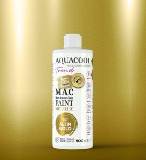 Aquacool Trend M.A.C. Paint Metallic Gold 500 ml.